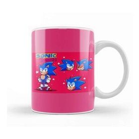 Baskı Dükkanı Sonic the Hedgehog Sonic Doople Kupa