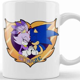 Baskı Dükkanı Sonic the Hedghog Sonaze Kupa