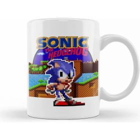 Baskı Dükkanı Sonic The Hegdehog 90S Retro Kupa