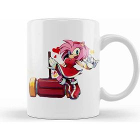 Baskı Dükkanı Sonic The Hegdehog Amy 01 Kupa
