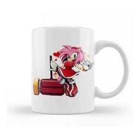 Baskı Dükkanı Sonic The Hegdehog Amy 01 Kupa