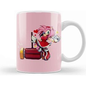 Baskı Dükkanı Sonic the Hegdehog Amy Kupa