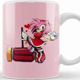 Baskı Dükkanı Sonic the Hegdehog Amy Kupa