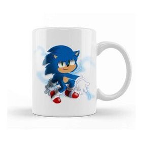 Baskı Dükkanı Sonic The Hegdehog Blue Blur Kupa