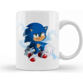 Baskı Dükkanı Sonic The Hegdehog Blue Blur Kupa