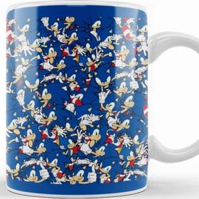 Baskı Dükkanı Sonic the Hegdehog Modern All Over Print Kupa