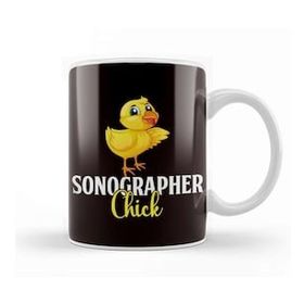 Baskı Dükkanı Sonographer Chick Sonography Ultrasound Echography Medicine Kupa