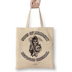 Baskı Dükkanı Sons of Anarchy Bez Çanta