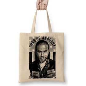 Baskı Dükkanı Sons Of Anarchy President Jax Teller Bez Çanta