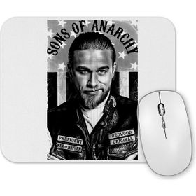 Baskı Dükkanı Sons of Anarchy President Jax Teller Mouse Pad