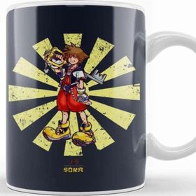 Baskı Dükkanı Sora Retro Japanese Kingdom Hearts Kupa