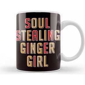 Baskı Dükkanı Soul Stealing Ginger Girl Redhead Red Hair Red Haired Irish Kupa