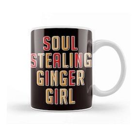 Baskı Dükkanı Soul Stealing Ginger Girl Redhead Red Hair Red Haired Irish Kupa