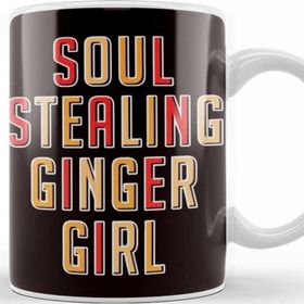 Baskı Dükkanı Soul Stealing Ginger Girl Redhead Red Hair Red Haired Irish Kupa