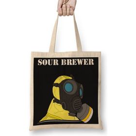 Baskı Dükkanı Sour Brewer Vestebera Bez Çanta