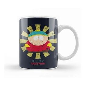 Baskı Dükkanı South Park Cartman Retro Japanese Kupa