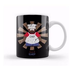 Baskı Dükkanı South Park Chef Retro Japanese Kupa