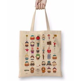 Baskı Dükkanı South Park Kenny Cartman Broflovski Bez Çanta