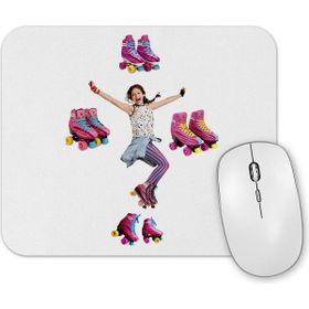Baskı Dükkanı Soy Luna Genç Kız Paten Mouse Pad