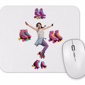 Baskı Dükkanı Soy Luna Genç Kız Paten Mouse Pad