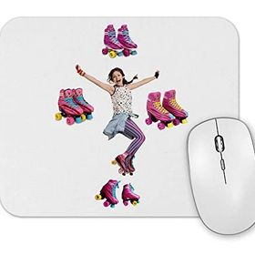 Baskı Dükkanı Soy Luna Genç Kız Paten Mouse Pad