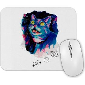Baskı Dükkanı Space Cat Kedi Mouse Pad