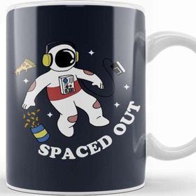 Baskı Dükkanı Spaceman Spaced Out Kupa