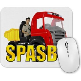 Baskı Dükkanı Spasbo Jeff Vrum Vrum Mouse Pad