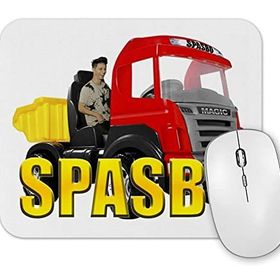 Baskı Dükkanı Spasbo Jeff Vrum Vrum Mouse Pad
