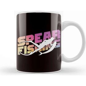 Baskı Dükkanı Spearfishing Spearfisher Speargun Underwater Spear Freedive Kupa