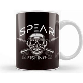 Baskı Dükkanı Spearfishing Spearfisher Speargun Underwater Spear Freedive Kupa