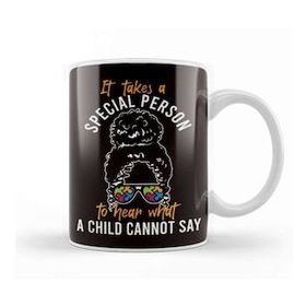 Baskı Dükkanı Special Person Autism Child Awareness Support Puzzle Ribbon Kupa