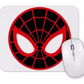 Baskı Dükkanı Spider Man Spider Face Mouse Pad