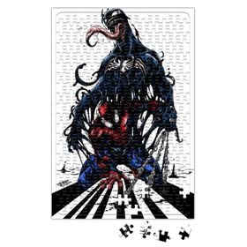 Baskı Dükkanı Spiderman Venom Marvel 240 Parça Puzzle