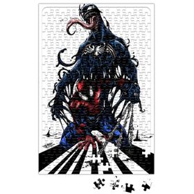 Baskı Dükkanı Spiderman Venom Marvel 240 Parça Puzzle