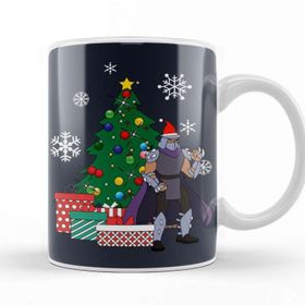 Baskı Dükkanı Splinter Tmnt Around the Christmas Tree Kupa