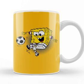 Baskı Dükkanı Sponge Soccer Süngerbob Kupa