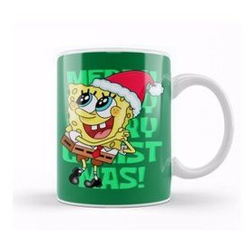 Baskı Dükkanı Spongebob Christmas Süngerbob Kupa