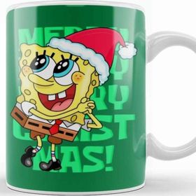 Baskı Dükkanı Spongebob Christmas Süngerbob Kupa