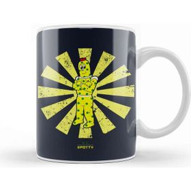 Baskı Dükkanı Spotty Retro Japanese Superted Kupa