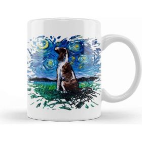 Baskı Dükkanı Springer Spaniel English Springer Spaniel Night Kupa