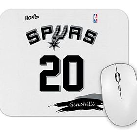 Baskı Dükkanı Spurs 20 Ginobilli Branca Rox Ink Mouse Pad