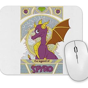 Baskı Dükkanı Spyro Nouveau Mouse Pad