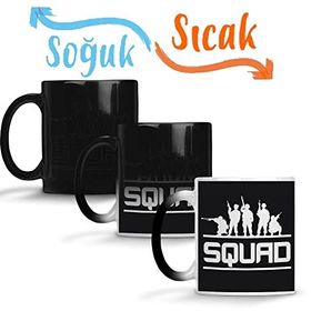 Baskı Dükkanı Squad V2 Sihirli Porselen Kupa