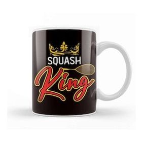 Baskı Dükkanı Squash King Player Court Ball Sports Racket Indoor Tennis Kupa