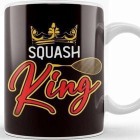Baskı Dükkanı Squash King Player Court Ball Sports Racket Indoor Tennis Kupa