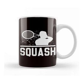Baskı Dükkanı Squash Player Court Racket Ball Sports Indoor Tennis Trainer Kupa