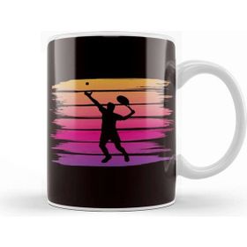 Baskı Dükkanı Squash Player Court Racket Ball Sports Indoor Tennis Trainer Kupa