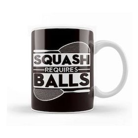 Baskı Dükkanı Squash Requires Balls Indoor Tennis Court Player Coach Match Kupa