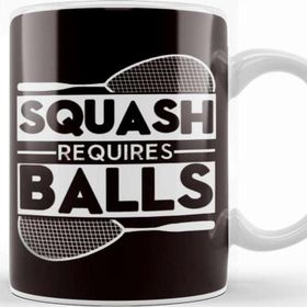 Baskı Dükkanı Squash Requires Balls Indoor Tennis Court Player Coach Match Kupa
